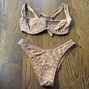 L Space Polka Dot Bikini Set